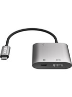 KANEX Kanex USB-C Multimedia Adapter - HDMI, USB and USB-C Port