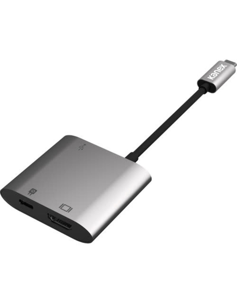 KANEX Kanex USB-C Multimedia Adapter - HDMI, USB and USB-C Port