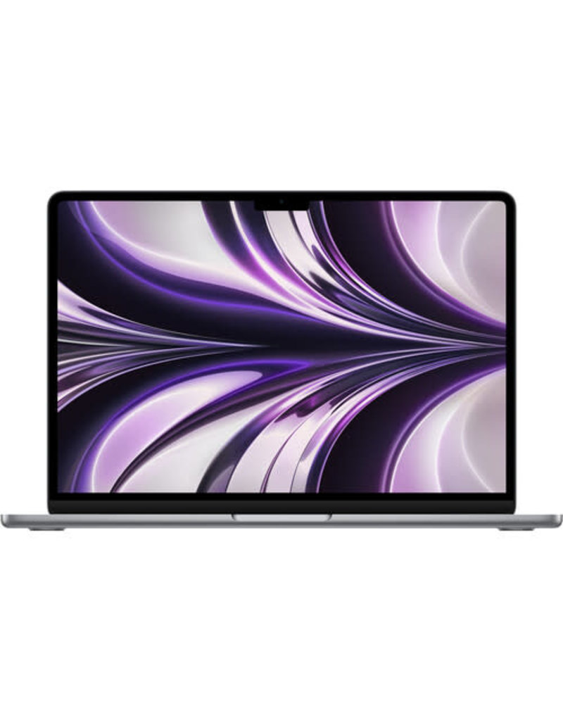 APPLE Apple MacBook Air 13.6" with Retina Display, M2 Chip with 8-Core CPU and 10-Core GPU, 8GB Memory,512GB SSD, Space Gray, Mid 2022