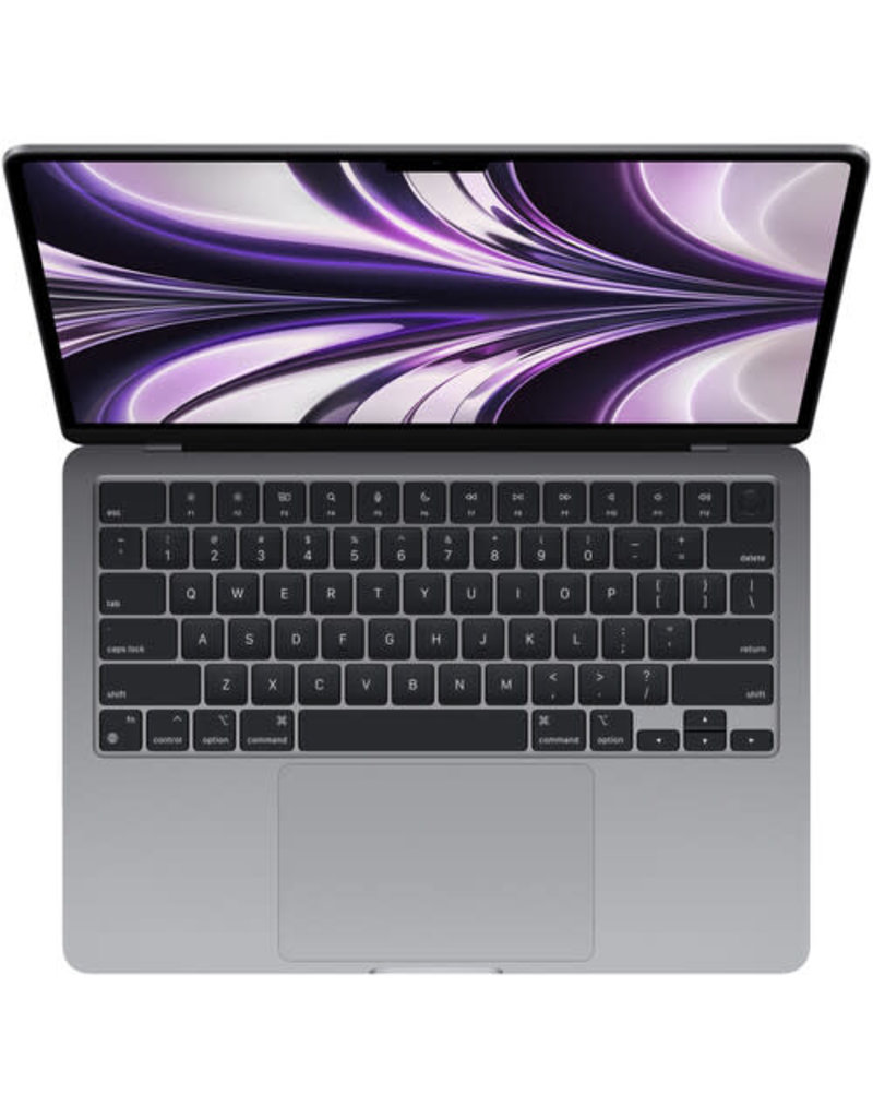 APPLE Apple MacBook Air 13.6" with Retina Display, M2 Chip with 8-Core CPU and 8-Core GPU, 8GB Memory,256GB SSD, Space Gray, Mid 2022