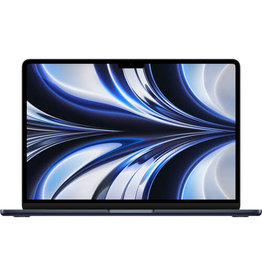 APPLE MacBook Air 13.6" with Retina Display, M2 Chip with 8-Core CPU and 10-Core GPU, 8GB Memory,512GB SSD, Midnight, Mid 2022