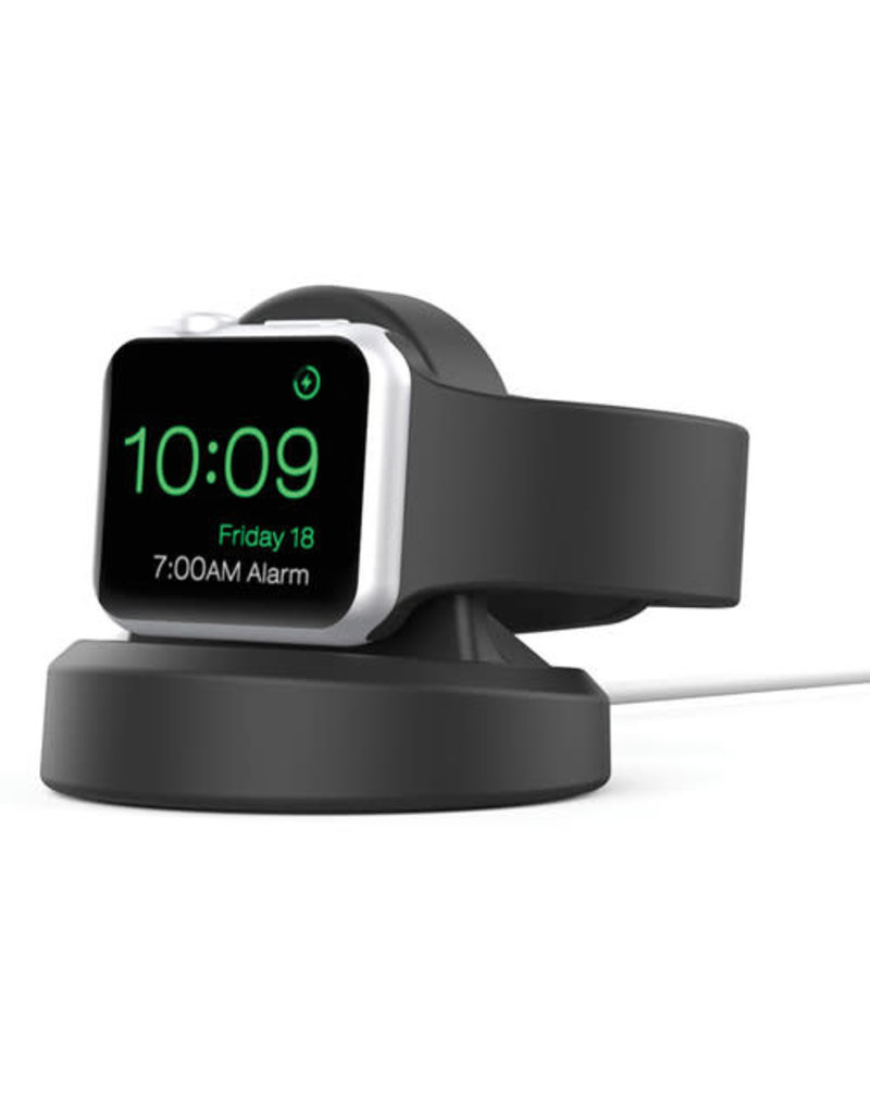 KANEX Kanex Apple Watch Silicon Stand with MFI Charging Cable - Black