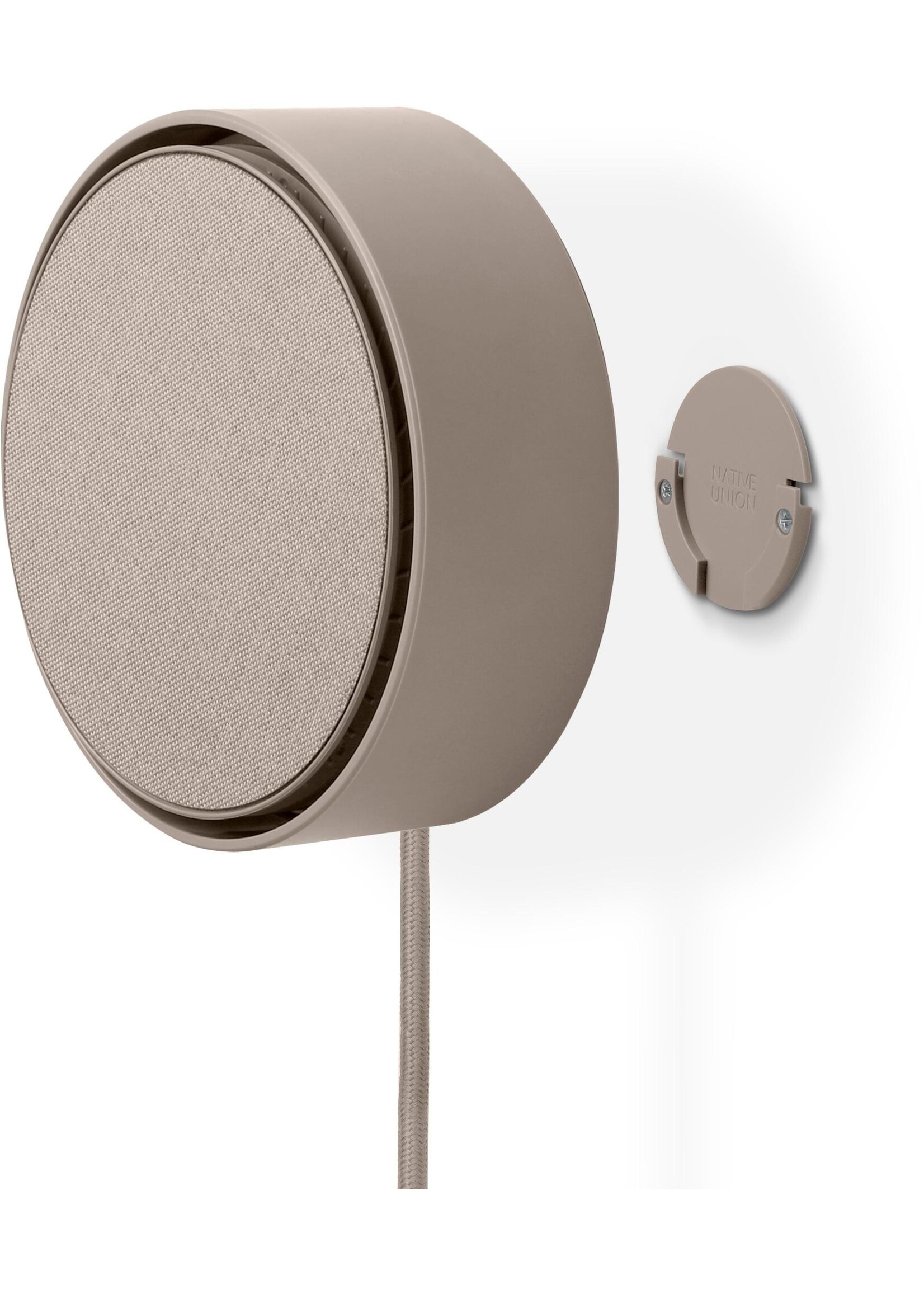 NATIVE UNION Native Union Eclipse Charger- 2 USB Ports, 1 USB-C Port - 2m cord - 7.8 A - Taupe