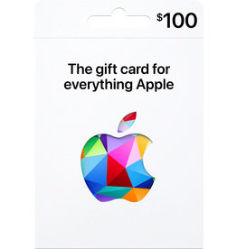 APPLE APPLE ITUNES CARD USD $100.00