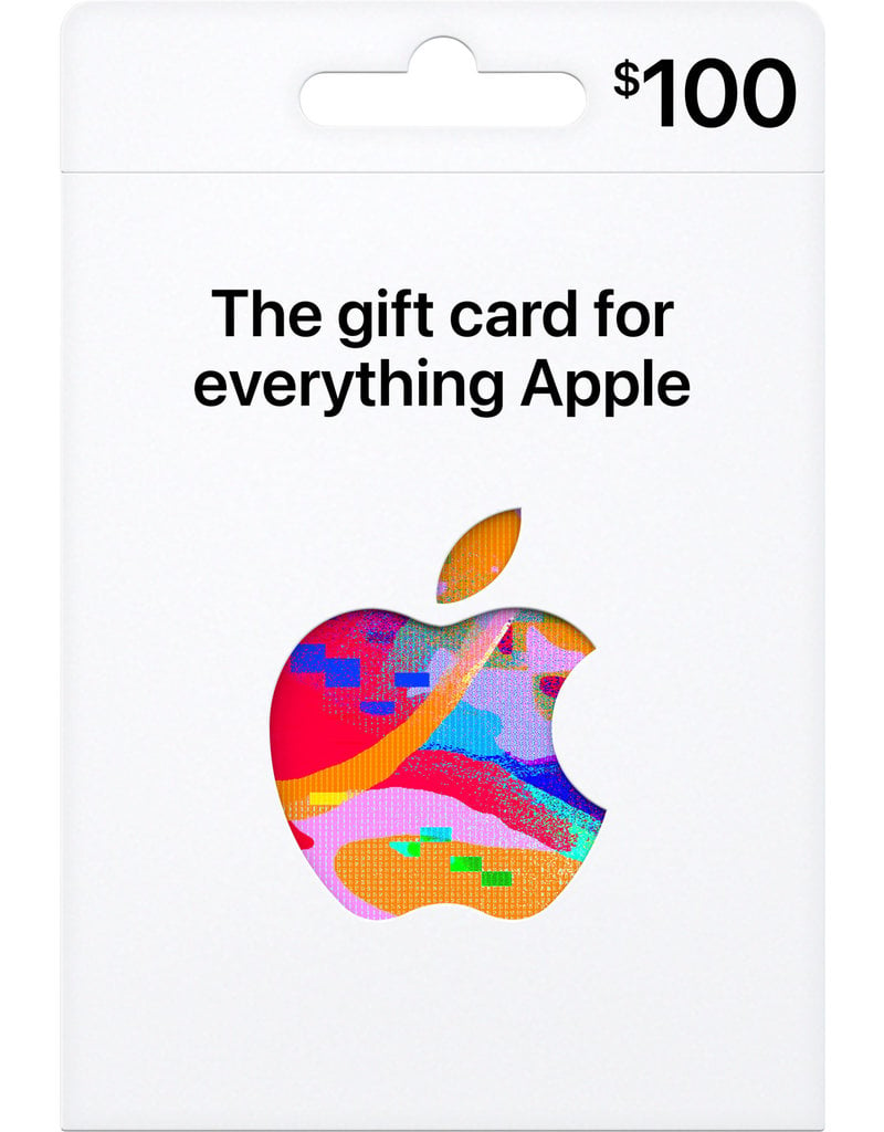 APPLE APPLE ITUNES CARD USD $100.00