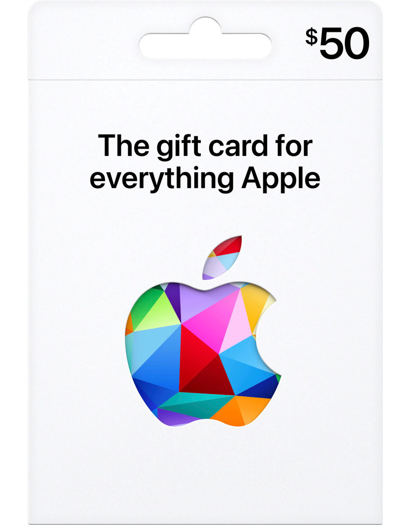 APPLE APPLE ITUNES CARD USD $50.00