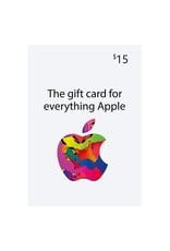 APPLE APPLE ITUNES CARD USD $15.00