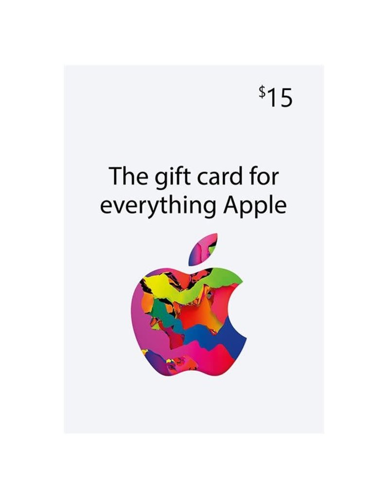 APPLE APPLE ITUNES CARD USD $15.00