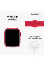 APPLE Apple Watch Series 8 GPS 45mm (PRODUCT)RED Aluminum Case with (PRODUCT)RED Sport Band - S/M - (PRODUCT)RED