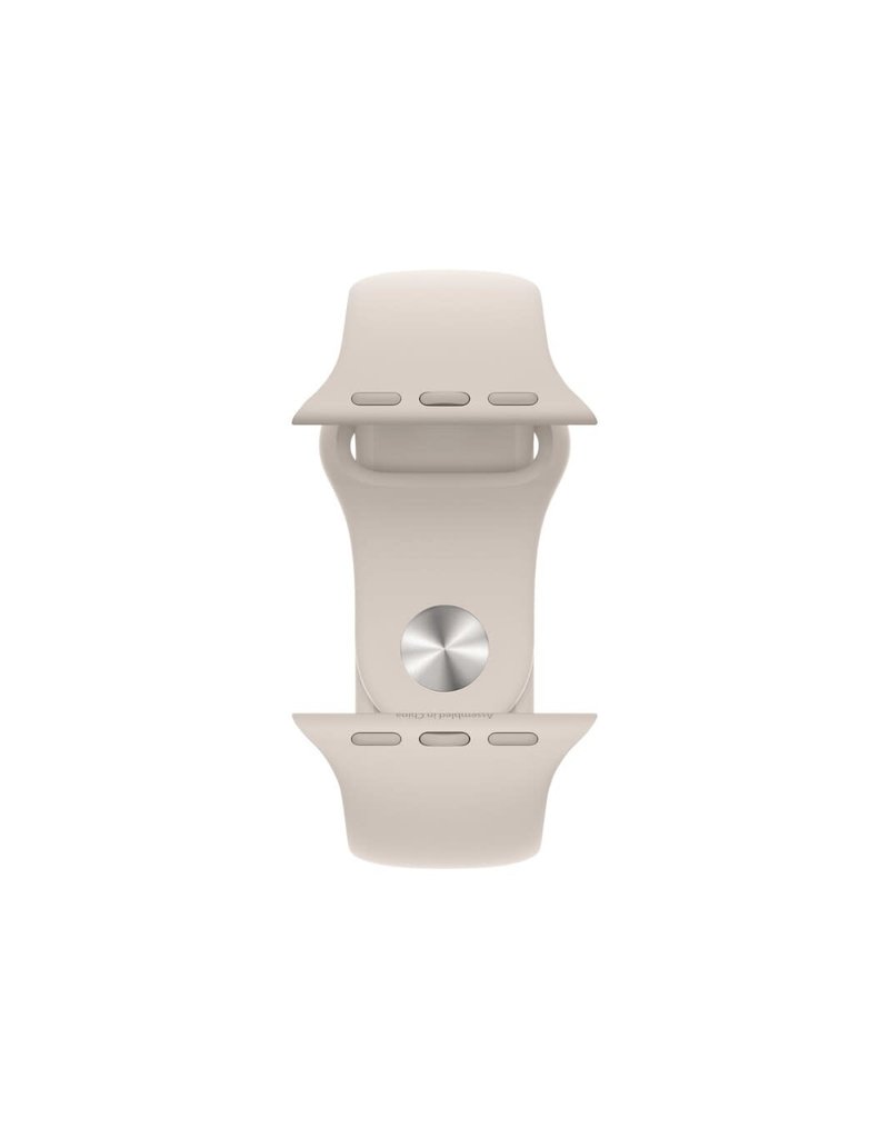 APPLE Apple Watch Series 8 GPS 45mm Starlight Aluminum Case with Starlight Sport Band - M/L - Starlight