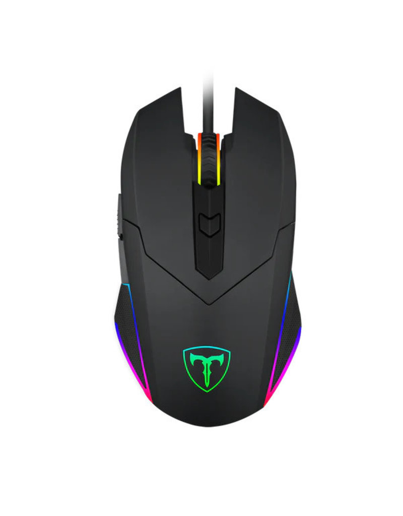 T-Dagger T-Dagger Lance Corporal 3200DPI 5 Button|180cm Cable|Ambi-Design|RGB Backlit Wired Gaming Mouse – Black