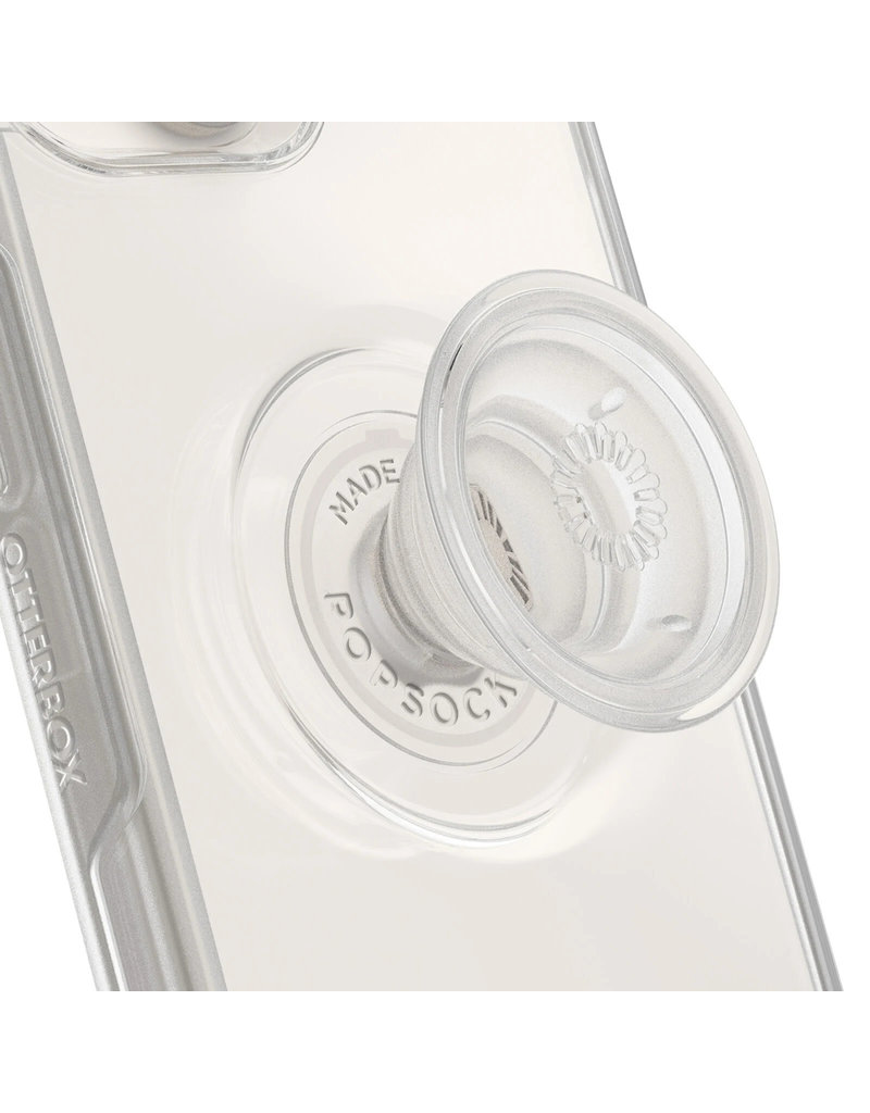 OTTERBOX Otterbox - Otter Pop Symmetry Clear Case with Popgrip for Apple iPhone 14 / iPhone 13 - Clear Pop