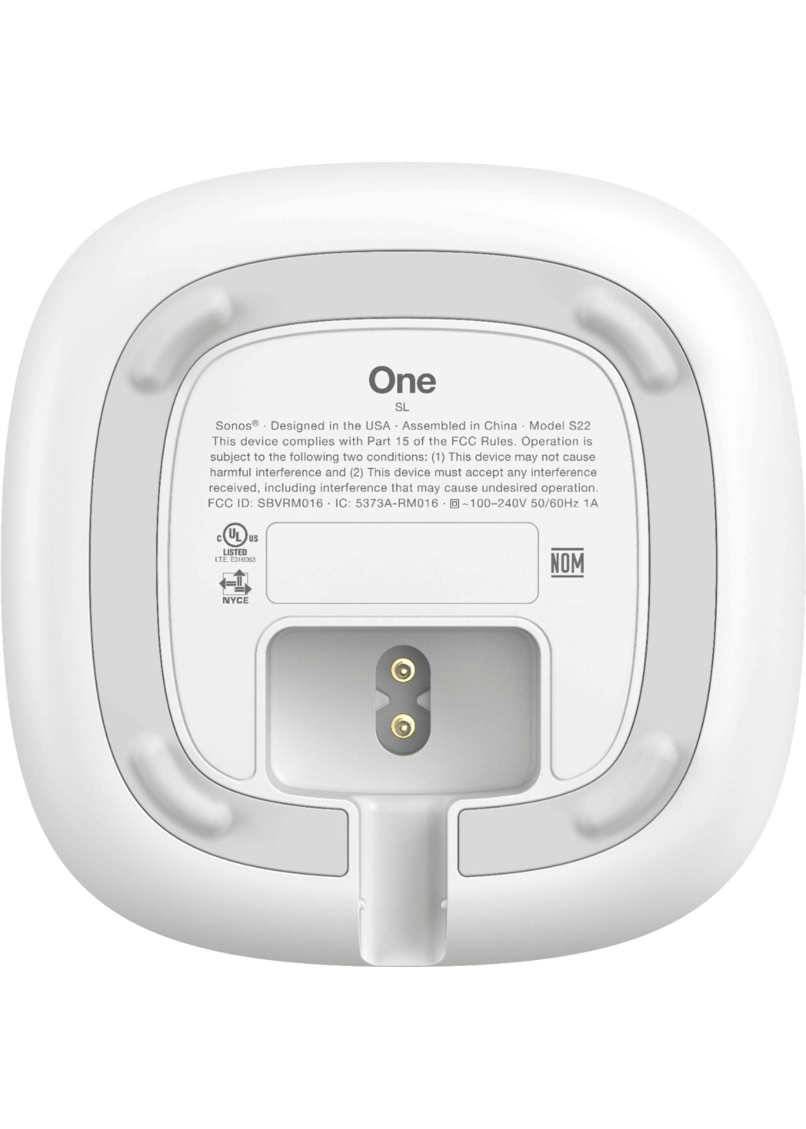SONOS Sonos - One SL Wireless Smart Speaker - White