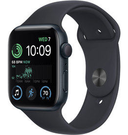 APPLE Apple Watch SE 2nd Generation (GPS) 40mm Aluminum Case with Midnight Sport Band - S/M - Midnight