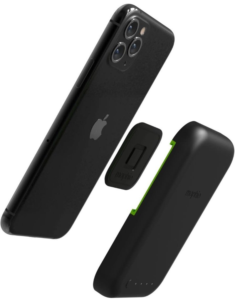 MOPHIE Mophie Juice Pack Connect Compact Portable 3,000mAh Battery Qi-Enabled Black