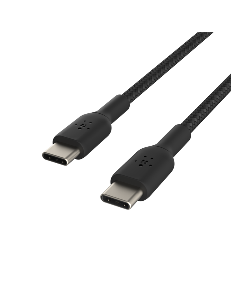 BELKIN Belkin BoostCharge 1m USB-C to USB-C Braided Cable - Black