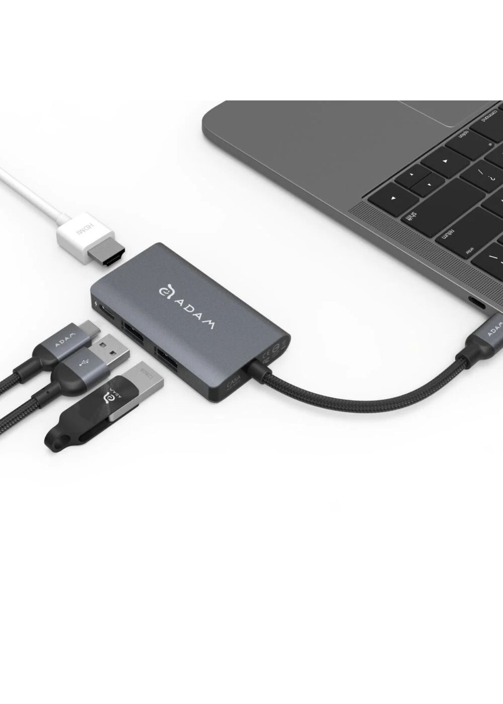 Adam Elements Adam Elements CASA A01m 4-in-1 Hub with USB 3.1 Type-C port