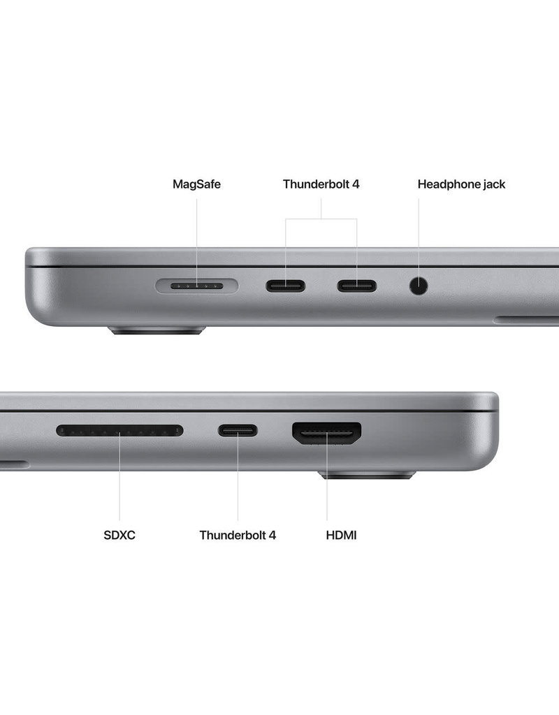 APPLE Apple - MacBook Pro 16" Laptop - M2 Pro chip - 16GB Memory - 512GB SSD (Early 2023) - Space Gray