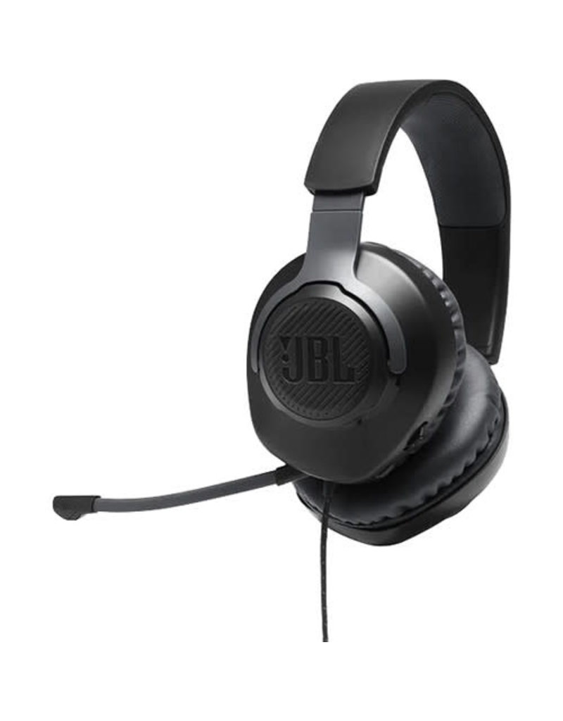 JBL JBL Quantum 100 Wired Over-Ear Gaming Headset (Black)