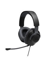 JBL JBL Quantum 100 Wired Over-Ear Gaming Headset (Black)