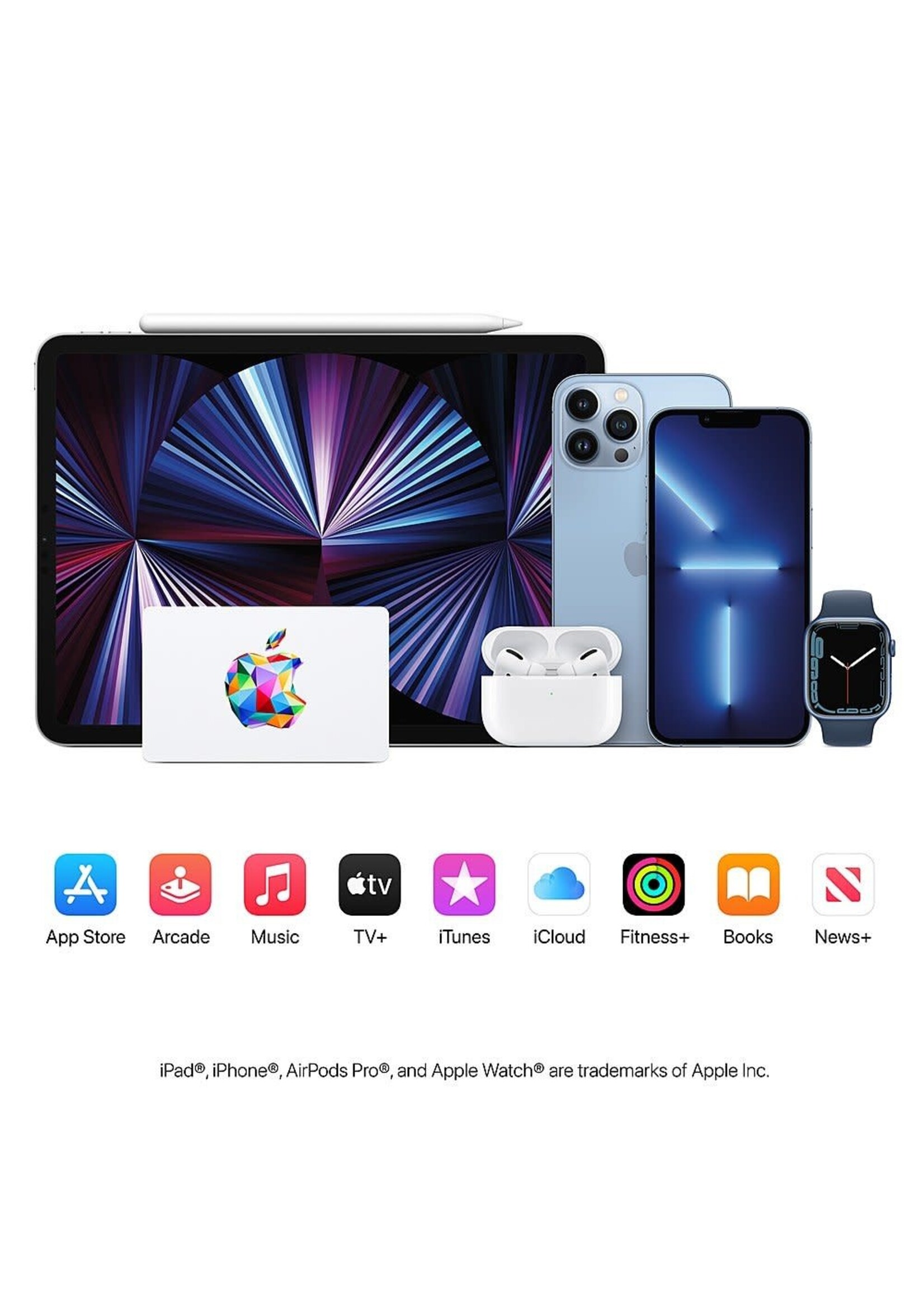 Apple APPLE ITUNES CARD USD $500.00