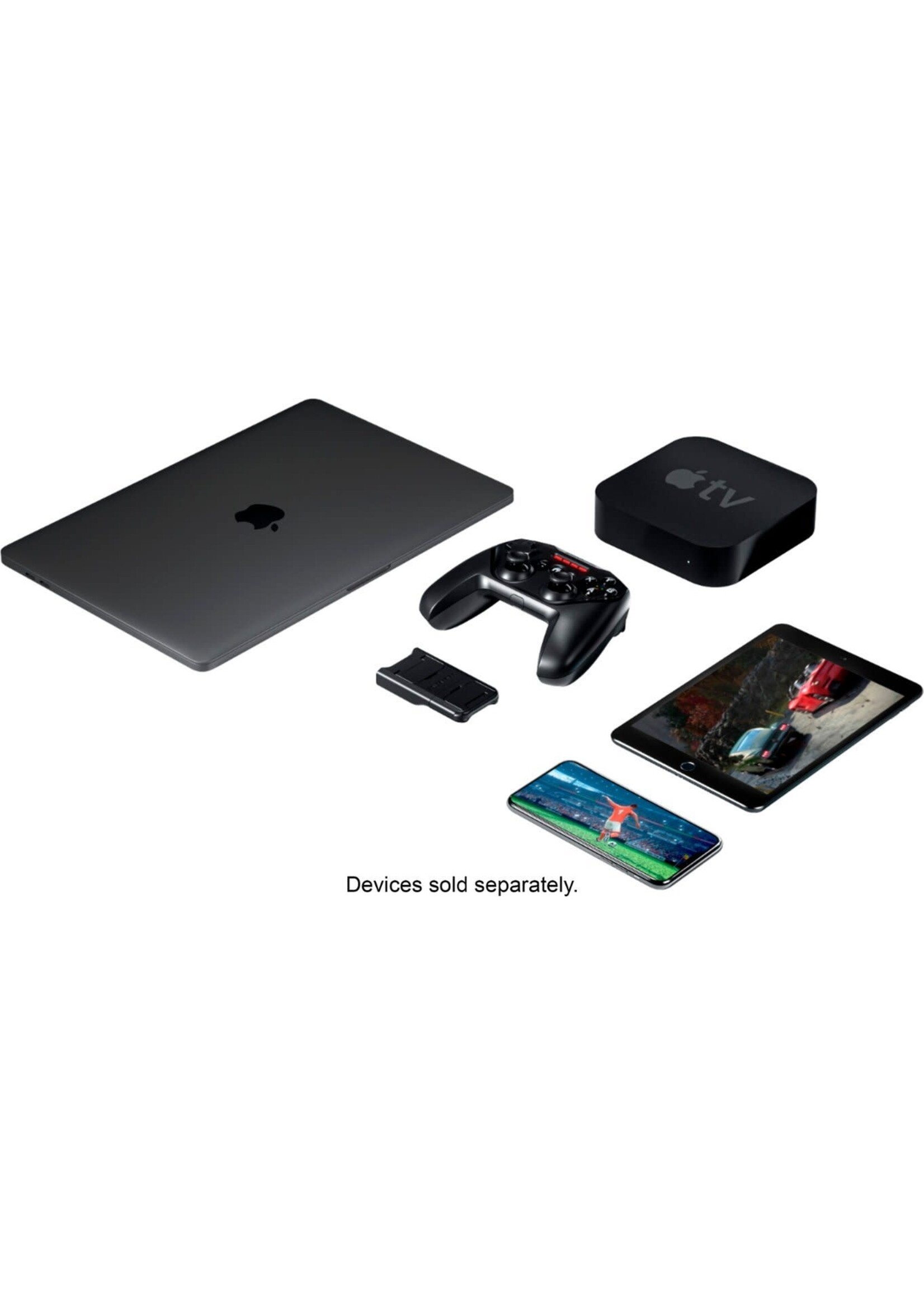 SteelSeries SteelSeries - Nimbus+ Wireless Gaming Controller for Apple iOS, iPadOS, tvOS Devices - Black