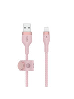 BELKIN Belkin Boost Pro Flex USB-A Cable with Lightning Connector - Pink