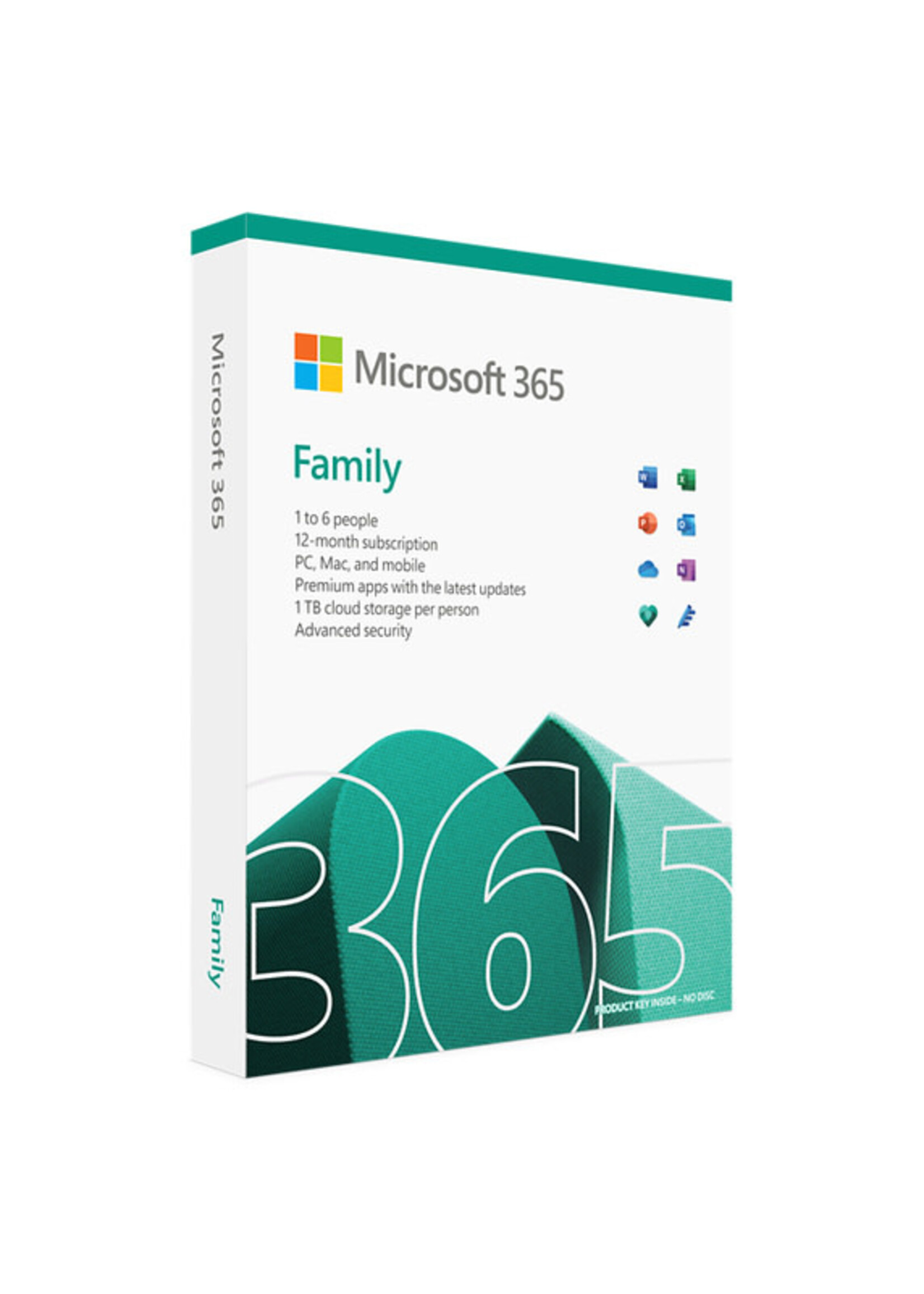 MICROSOFT MICROSOFT OFFICE 365 FAMILY 1YEAR