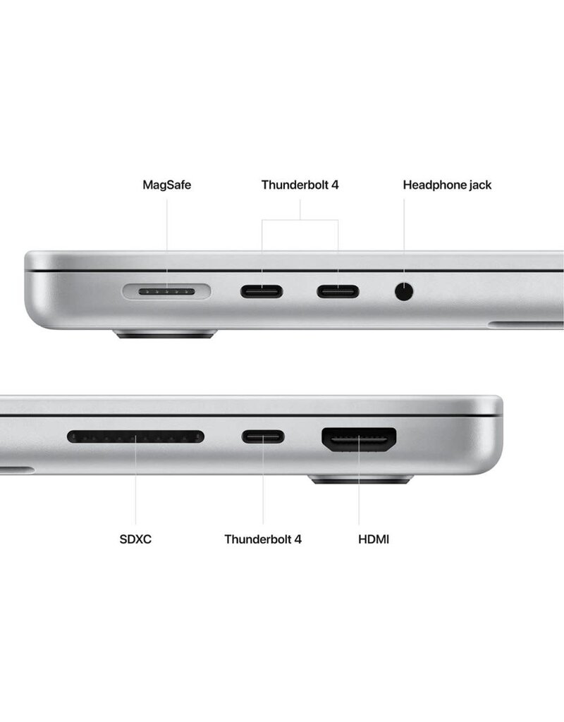 APPLE Apple - MacBook Pro 14" Laptop - M2 Pro chip - 16GB Memory - 512GB SSD (Early 2023) - Silver