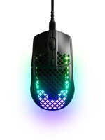 SteelSeries SteelSeries - Aerox 3 Super Light Honeycomb Wired RGB Optical Gaming Mouse - Onyx