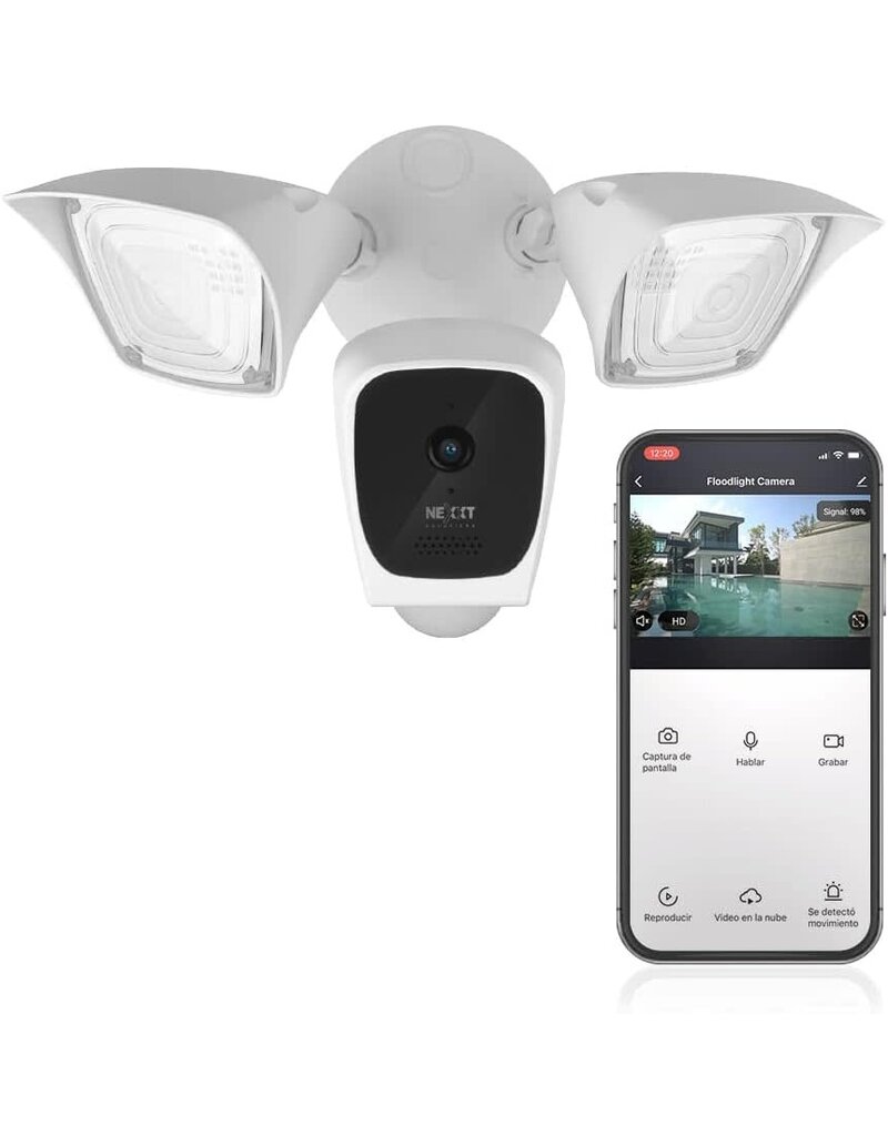 NEXXT Nexxt Smart Wi-Fi floodlight camera with built-in motion detector
