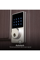 NEXXT Nexxt Smart Wi-Fi Door Lock - Stainless Steel