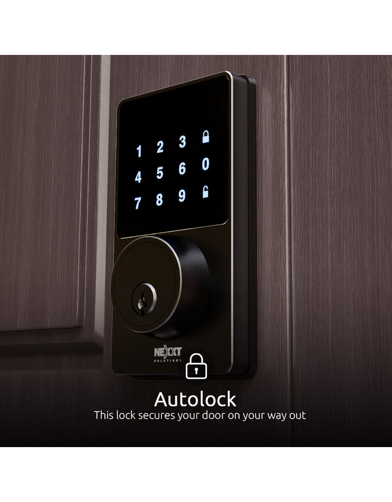 NEXXT Nexxt Smart Wi-Fi Door Lock - Black