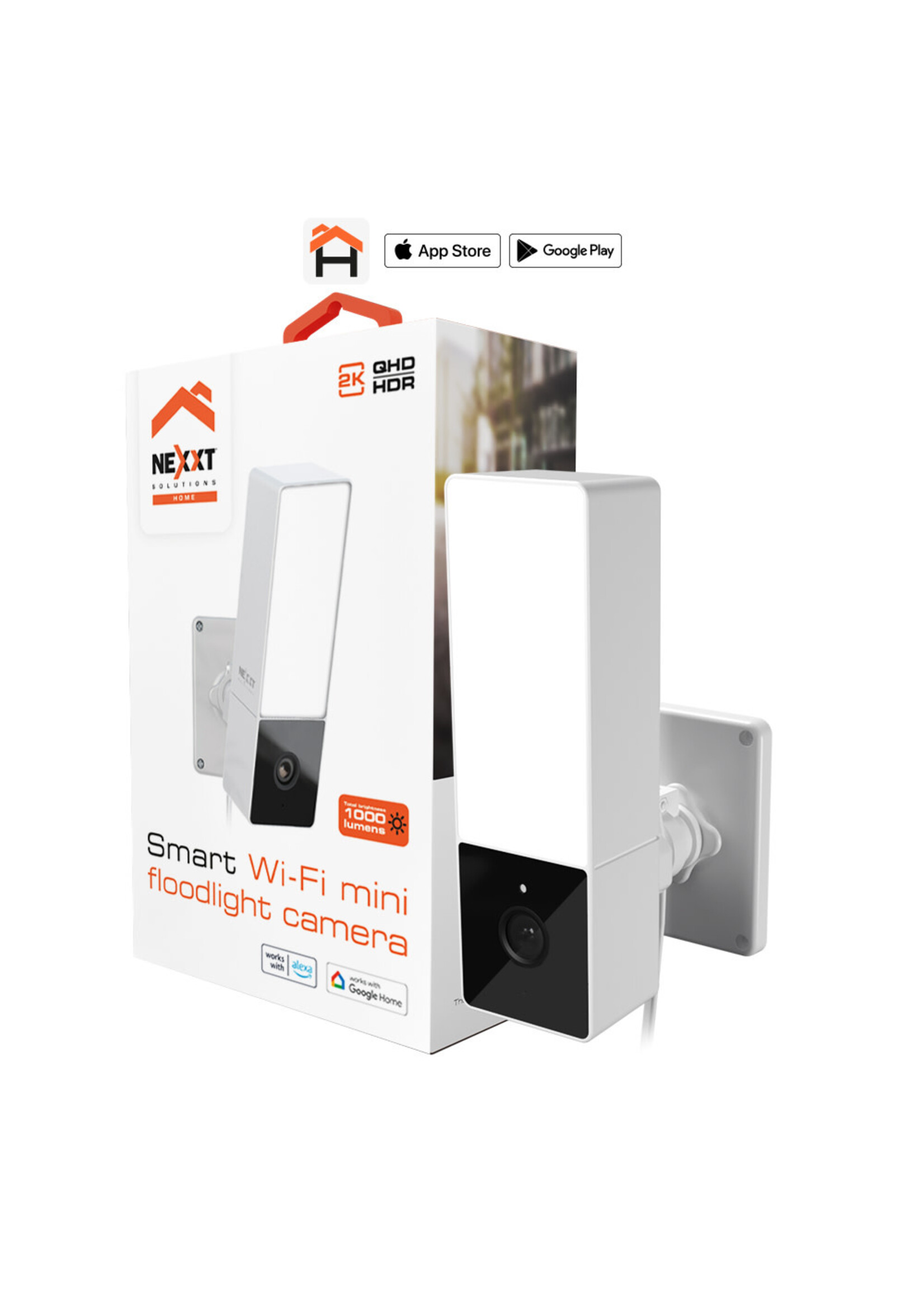 NEXXT Nexxt Smart Wi-Fi mini Floodlight 2k Camera