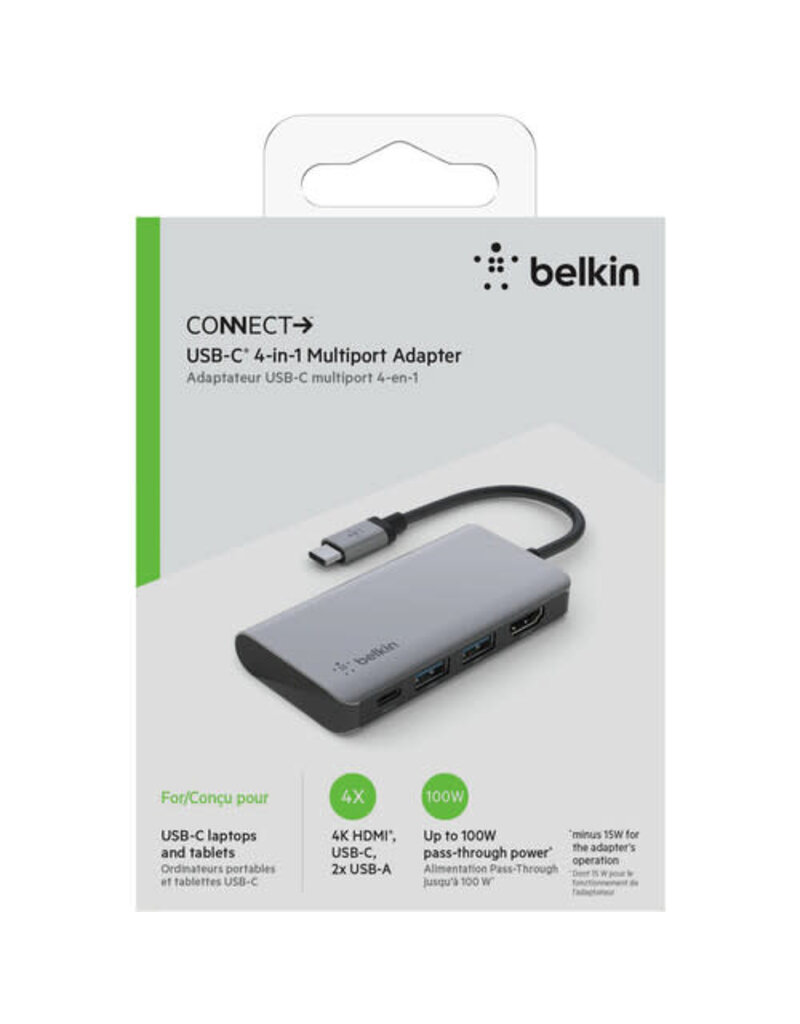 BELKIN Belkin USB-C 4-in-1 Multiport Adapter