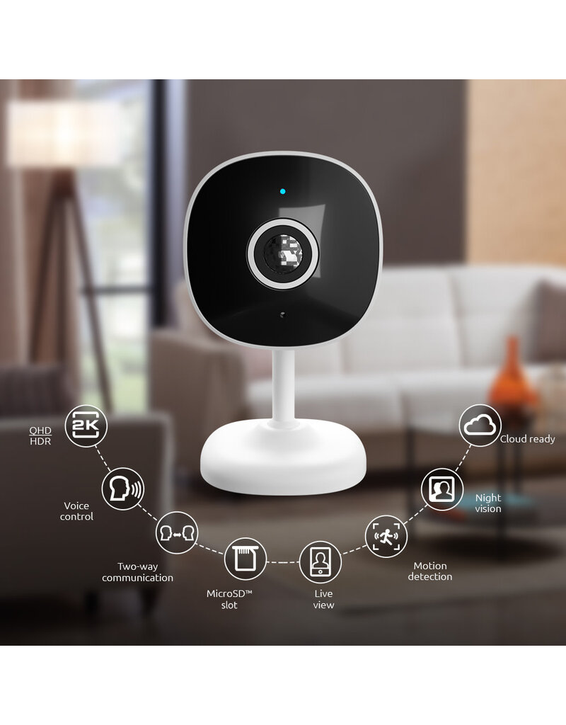 NEXXT Nexxt Smart Wi-Fi 2K Indoor Camera 2PK