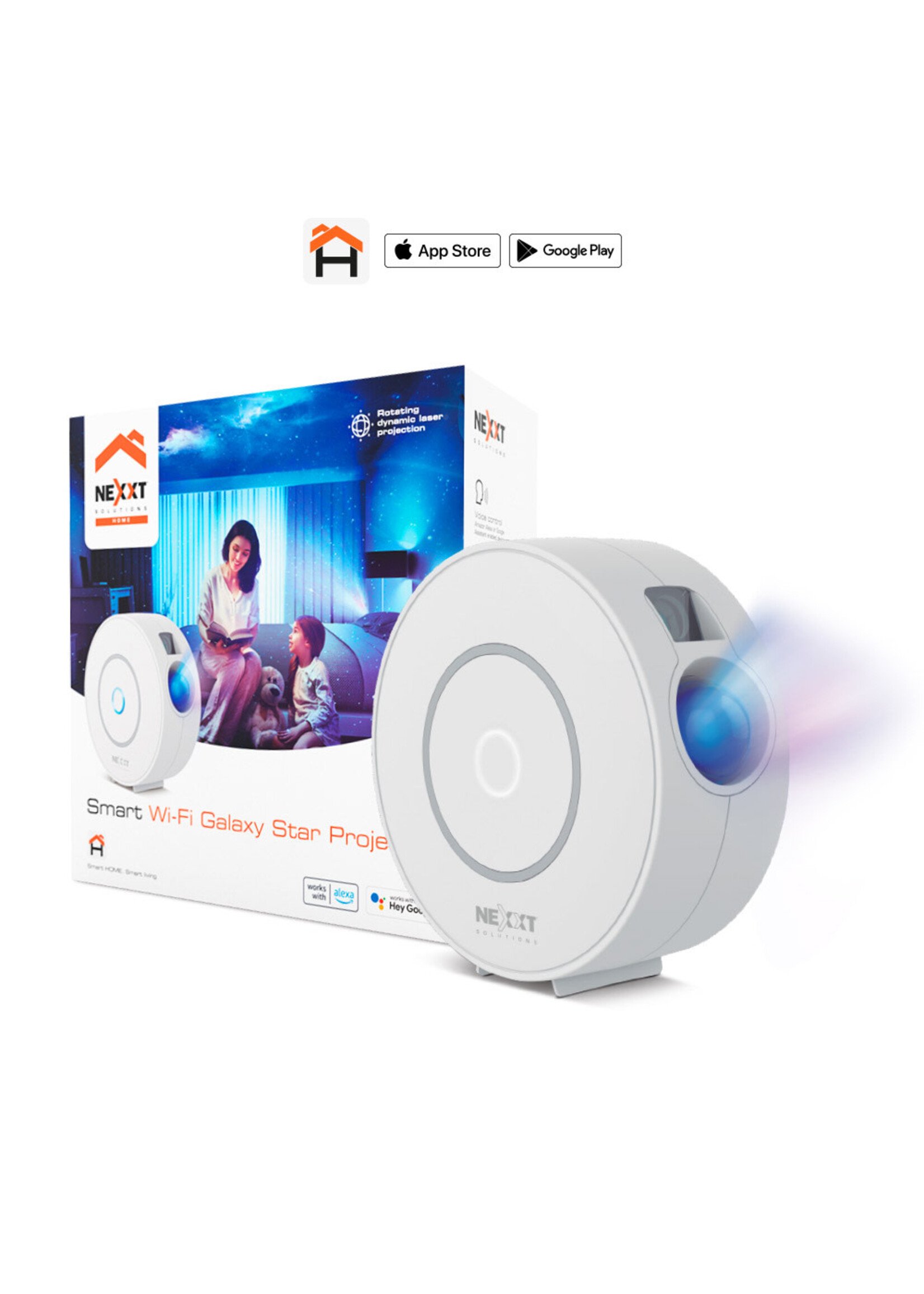 NEXXT Nexxt Smart Wi-Fi Galaxy Star Projector