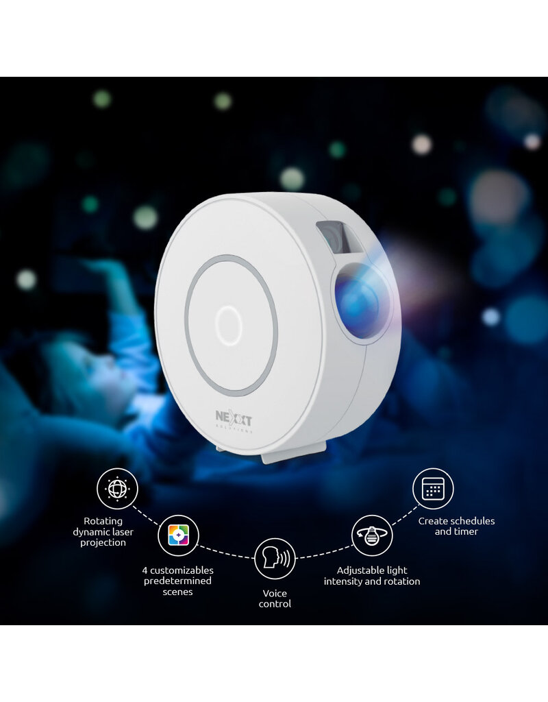 NEXXT Nexxt Smart Wi-Fi Galaxy Star Projector