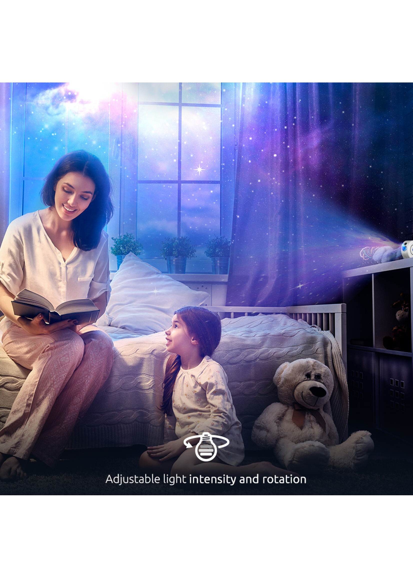 NEXXT Nexxt Smart Wi-Fi Galaxy Star Projector