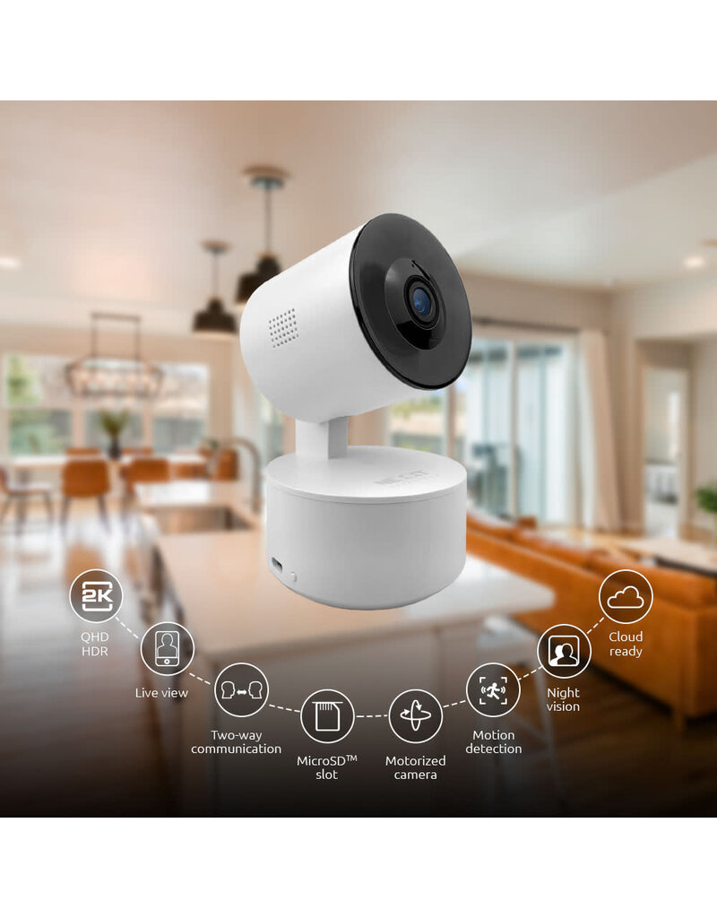 NEXXT Nexxt Smart Wi-Fi camera, PTZ - Full motion - Indoor 2K