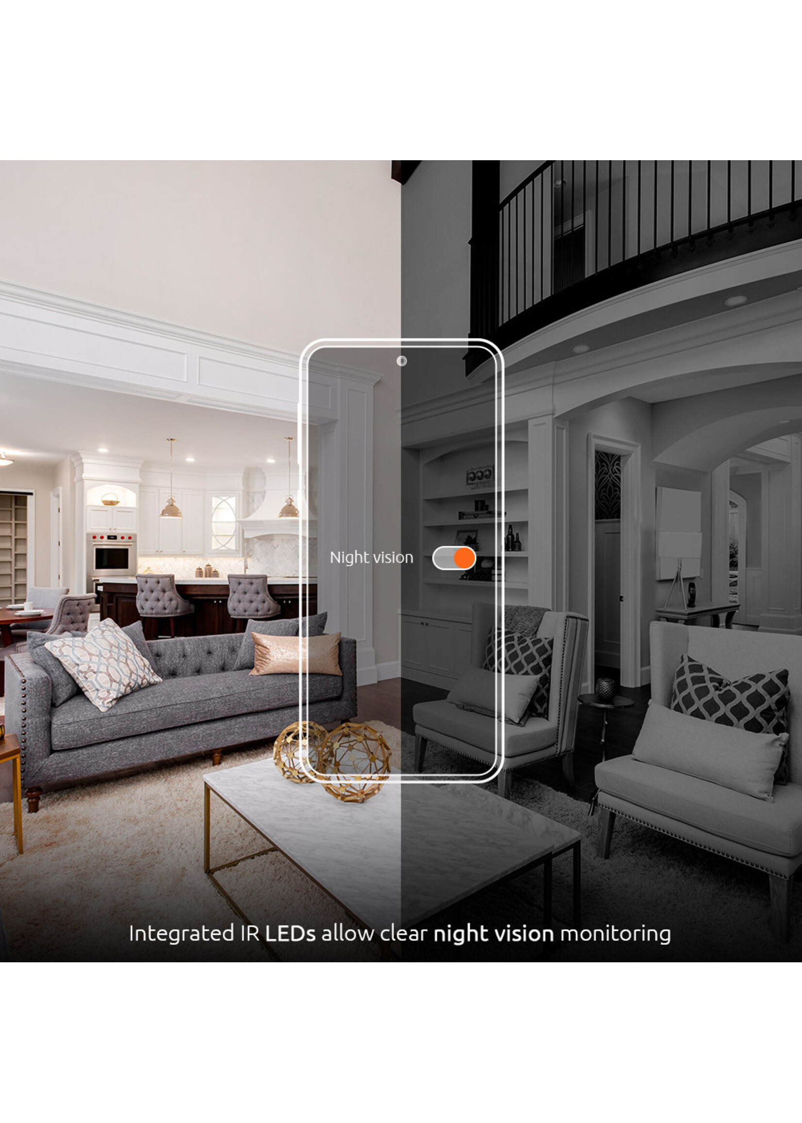 NEXXT Nexxt Smart Wi-Fi camera, PTZ - Full motion - Indoor 2K