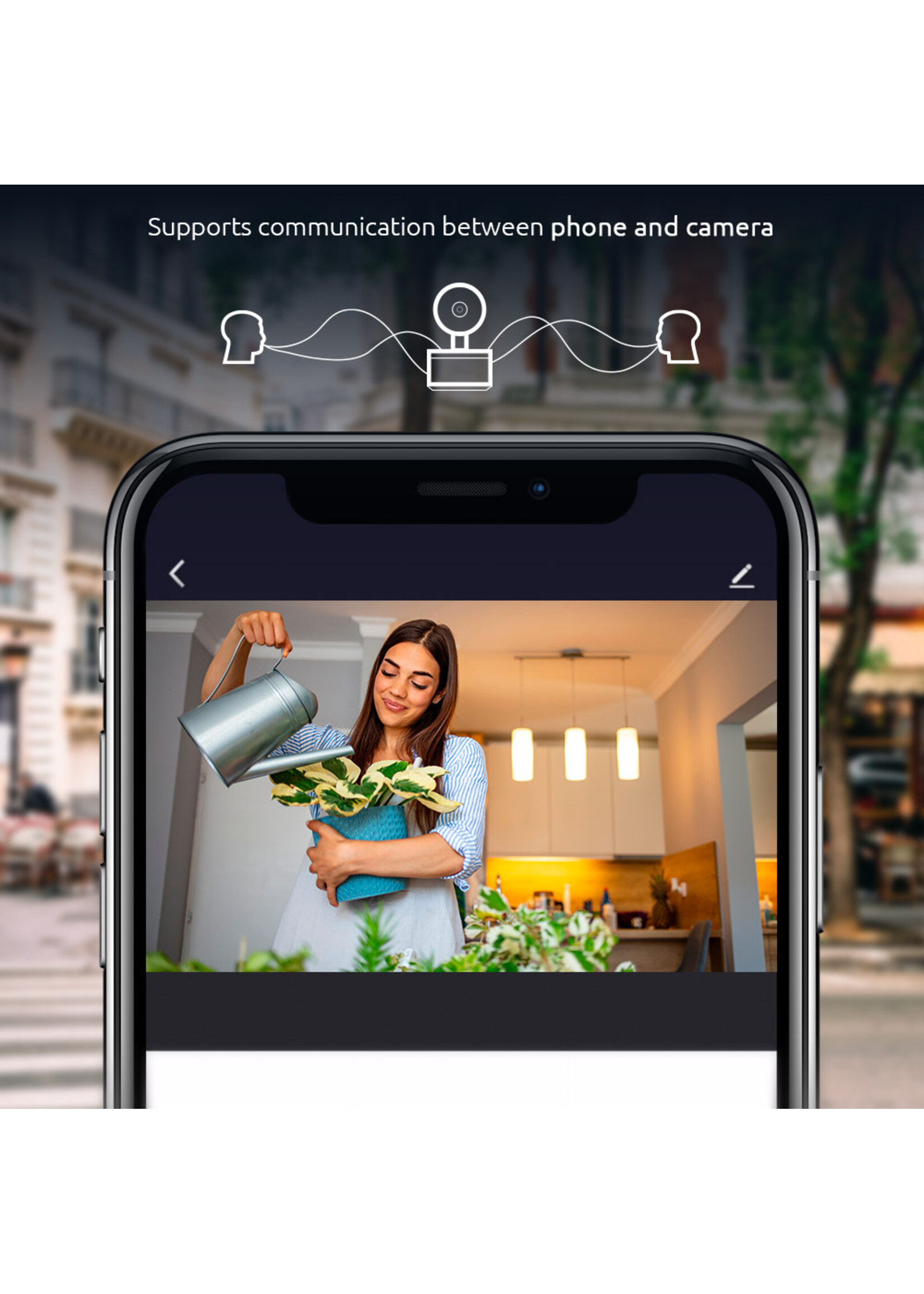 NEXXT Nexxt Smart Wi-Fi camera, PTZ - Full motion - Indoor 2K