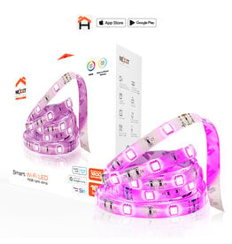 NEXXT Nexxt Smart Wi-Fi LED RGB light strip 16.4ft kit