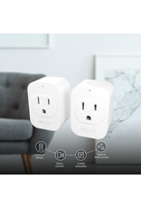 NEXXT Nexxt Home Indoor 110/220V Wi-Fi Smart Plug 2 Pack