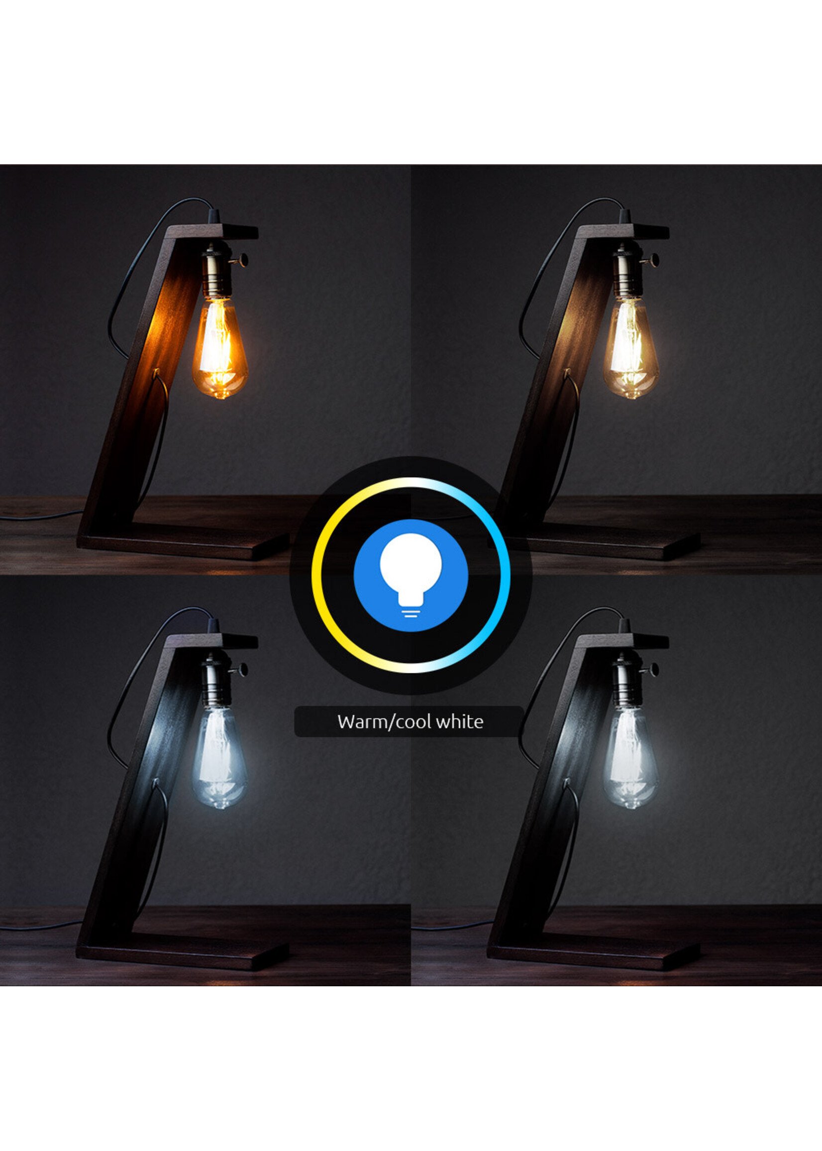 NEXXT Nexxt Smart Wi-Fi LED Amber Filament Bulb 110V