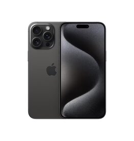 APPLE Apple iPhone 15 Pro Max 256GB Black Titanium Factory Unlocked SIM