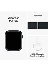 APPLE Apple Watch Series 9 GPS 45mm Midnight Aluminium Case with Midnight Sport Loop