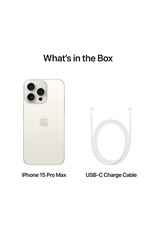 APPLE Apple iPhone 15 Pro Max 512GB White Titanium Factory Unlocked SIM
