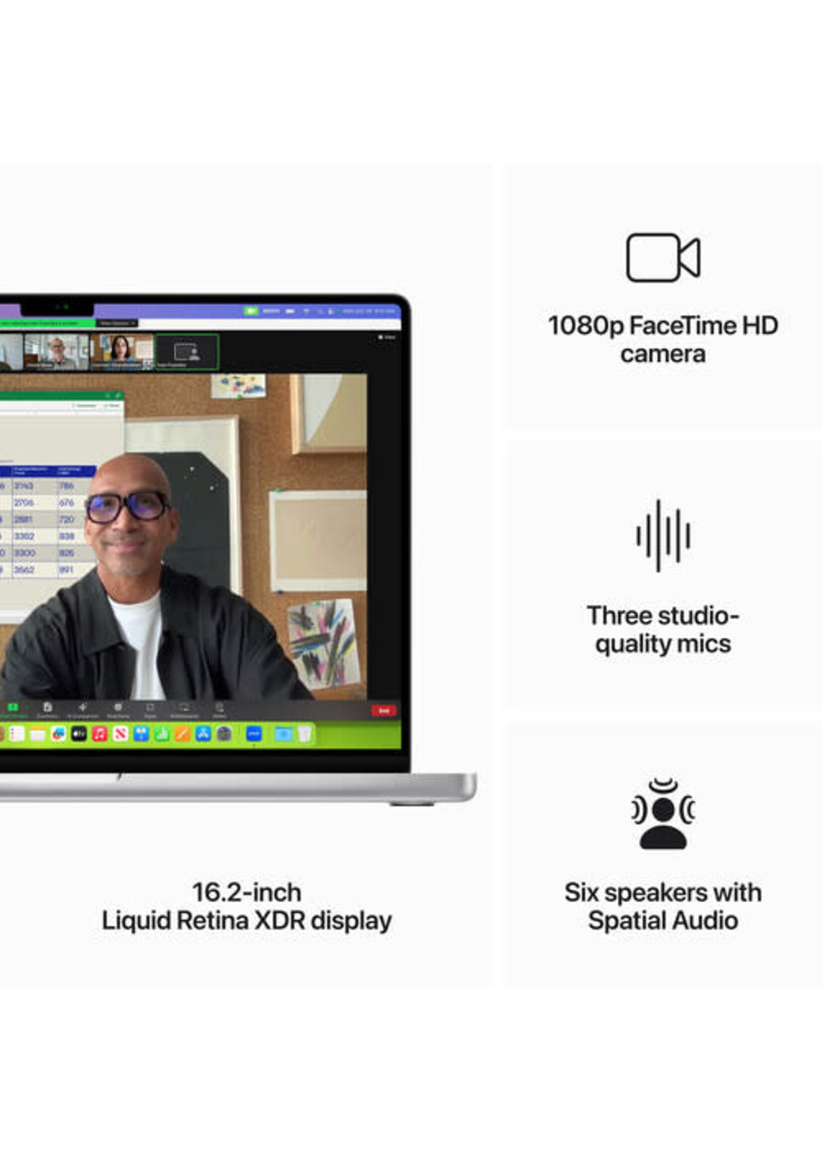 Apple Apple MacBook Pro 16" M3 Pro 12-Core Chip 36GB Unified RAM | 512GB SSD Liquid Retina XDR Screen 18-Core GPU | 16-Core Neural Engine Silver