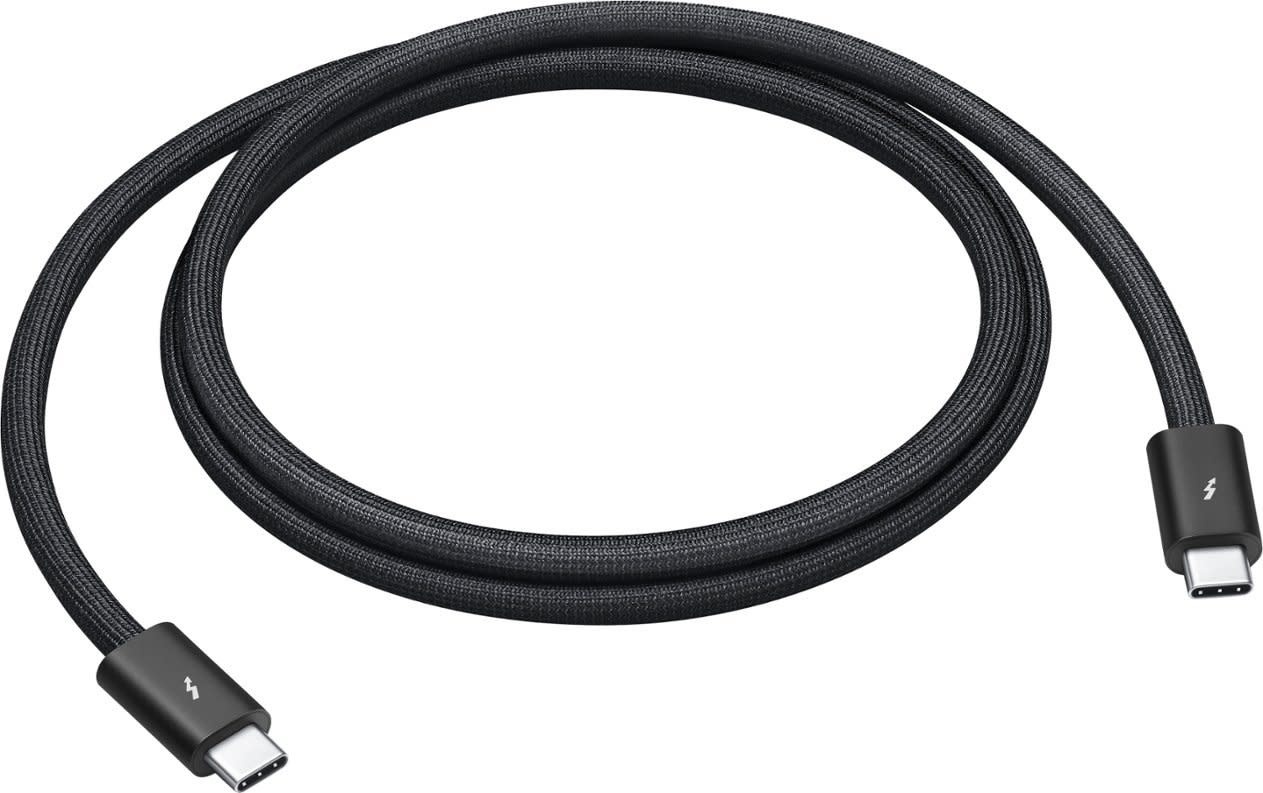 Apple Thunderbolt 4 (USB‑C) Pro Cable (1 m) Black iWorld Trinidad